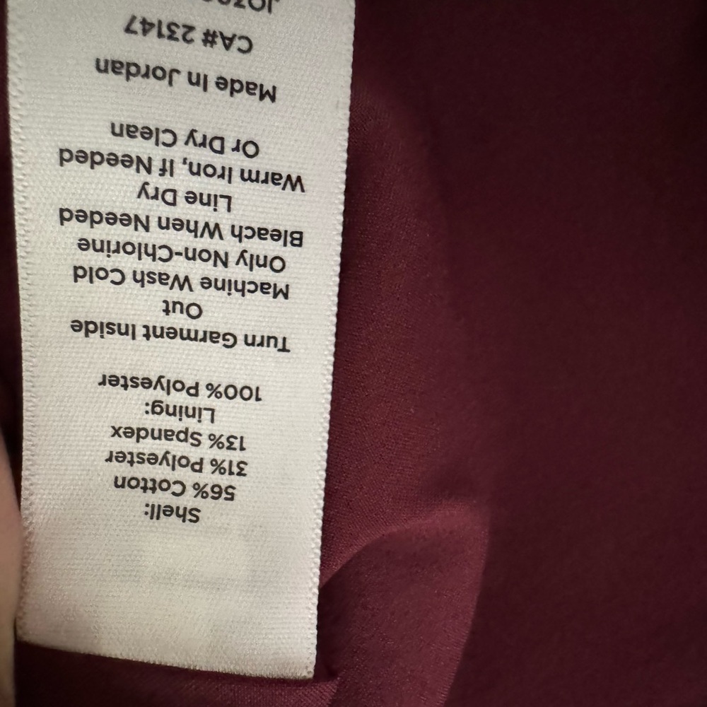 Talbots Red and Gold Pencil Skirt Knee-Length Workwear - Picture 7 of 7